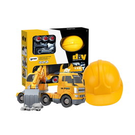 GIROS Set de Construcción 3 en 1 con Casco Build