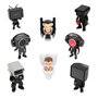 Skibidi Toilet Minifiguras 6 cm Series 1 Expositor (24)