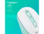 NGS SMOG MINT-RB Ratón Inalámbrico Recargable Verde Menta, 2400 DPI, RGB, Bluetooth y 2,4 GHz, Ambidextro, Clic Silencioso, 3 Botones, Blanco/Menta, con Batería Recargable USB-C