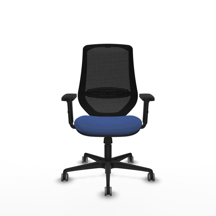 PIQUERAS Y CRESPO Silla de oficina Mardos con mecanismo Sincro, Azul marino y Negro PIQUERAS Y CRESPO Silla de oficina Mardos con mecanismo Sincro, Azul marino y Negro