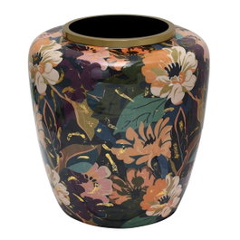 DKD Home Decor Jarrón Metal Multicolor 33x33x35 cm