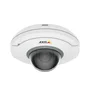 Axis 02345-001 Cámara de Seguridad IP PTZ Domo Interior, HDTV 720p, Zoom Óptico 5x y Digital 12x, Montaje Techo/Pared, Blanco, Micrófono Integrado