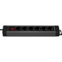 Rev Regleta de enchufes Supraline 6 tomas con interruptor Antracita