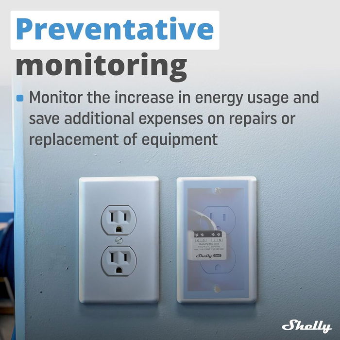 Shelly Módulo switch Mini PM Gen3