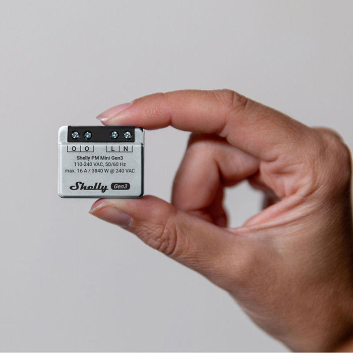 Shelly Módulo switch Mini PM Gen3