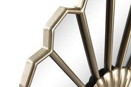 DKD Home Decor Espejo Romantico Dorado Metal Espejo 51 x 3 x 31 cm (2 Unidades)