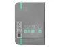 Antartik Cuaderno A7 Tapa Dura Hojas Lisas Gris y Turquesa 80 Hojas 80 gr FSC