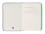 Antartik Cuaderno A7 Tapa Dura Hojas Lisas Gris y Turquesa 80 Hojas 80 gr FSC