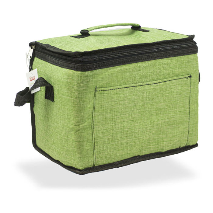 Hidalgo Nevera tipo bolsa diseño tejana azul 10 l