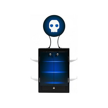Numskull Torre de Juegos y Soporte de Carga para PlayStation 5 - 5056280422501 - Estante Negro/Azul/Blanco