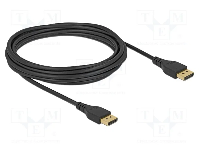 DeLOCK Cable DisplayPort 1.2 4K 60 Hz 5 m Negro sin pestillo DeLOCK Cable DisplayPort 1.2 4K 60 Hz 5 m Negro sin pestillo