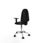 PIQUERAS Y CRESPO Silla de oficina Aýna con Brazos 1D y Base Cromada