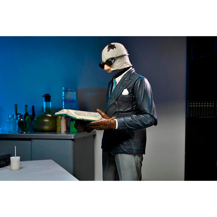 NECA Figura Ultimate Hombre Invisible Universal Monster 18cm Articulada Con Accesorios