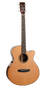 Guitarra Acústica Tanglewood Super Folk Cutaway Serie New Rosewood Smart