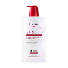 Eucerin Loción Ultraligera Hidratante Corporal, 1 Litro