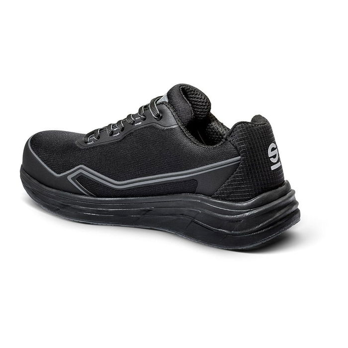 Sparco Impulse Linford Zapato Deportivo de Seguridad Negro Talla 45 ESD S1PS SR FO HRO Transpirable Antiestático