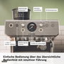 Bosch Series 4 HomeCafé PFE403C3 Cafetera Espresso en Acero Inoxidable