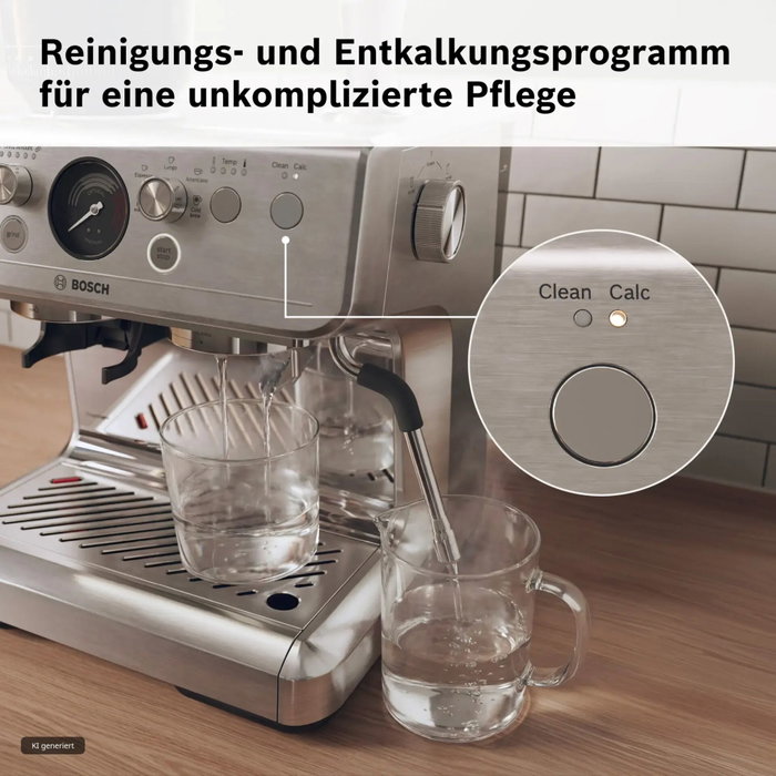 Bosch Series 4 HomeCafé PFE403C3 Cafetera Espresso en Acero Inoxidable Bosch Series 4 HomeCafé PFE403C3 Cafetera Espresso en Acero Inoxidable