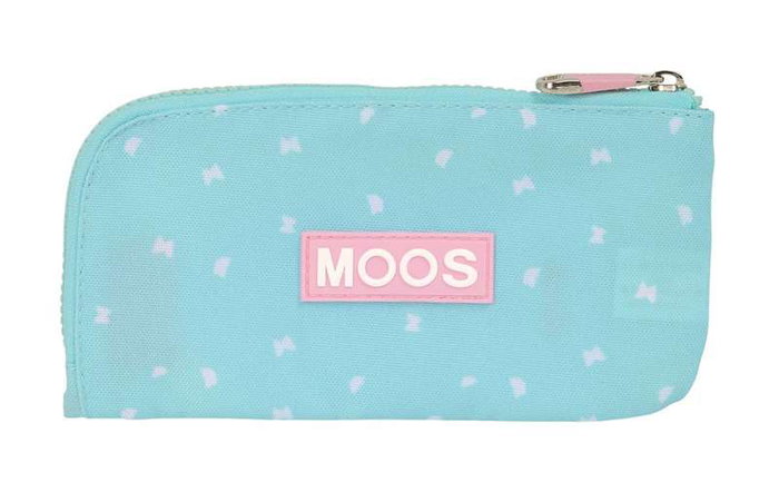 Estuche Escolar Moos Butterflies Azul claro 23 x 11 x 1 cm Estuche Escolar Moos Butterflies Azul claro 23 x 11 x 1 cm
