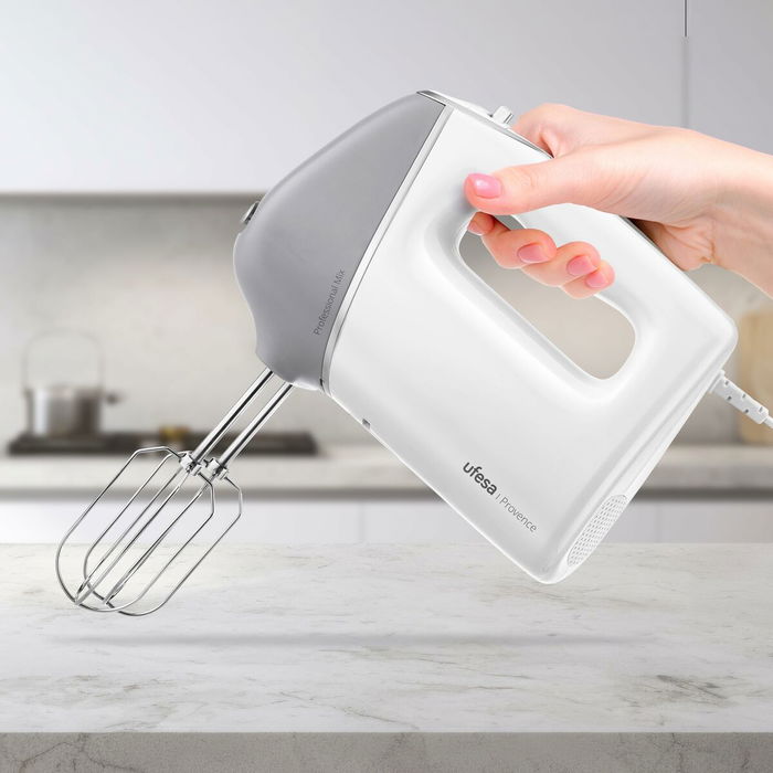 Batidora-Amasadora UFESA 70306099 Blanco Gris