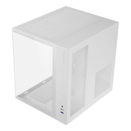 Mars Gaming MCVONEW Caja PC ATX Cube Blanca Doble Cristal Templado Gamming