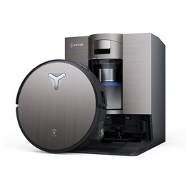 ECOVACS DEEBOT X11 OmniCyclone Roboter aspirador y fregona con estación de limpieza, Negro