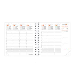 QUO VADIS Recambio Agenda Anual 2026 Time&Life Medium ML 160x160 mm
