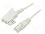 GOOBAY Cable telefónico RJ45 a TAE F de 1m