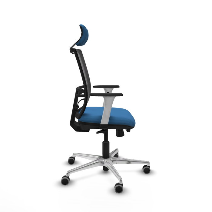 PIQUERAS Y CRESPO Silla de oficina Yunquera Azul claro/Negro PIQUERAS Y CRESPO Silla de oficina Yunquera Azul claro/Negro
