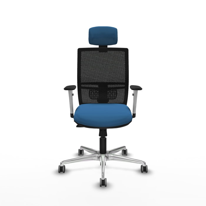 PIQUERAS Y CRESPO Silla de oficina Yunquera Azul claro/Negro PIQUERAS Y CRESPO Silla de oficina Yunquera Azul claro/Negro