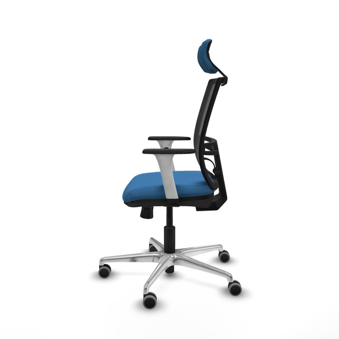 PIQUERAS Y CRESPO Silla de oficina Yunquera Azul claro/Negro PIQUERAS Y CRESPO Silla de oficina Yunquera Azul claro/Negro