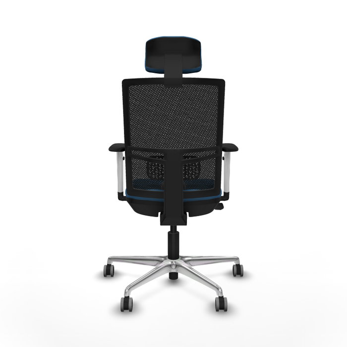 PIQUERAS Y CRESPO Silla de oficina Yunquera Azul claro/Negro PIQUERAS Y CRESPO Silla de oficina Yunquera Azul claro/Negro