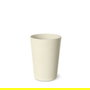 Bioworks Vaso Desechable de Bambú 25 cl, Color Crema, Pack de 150 Unidades