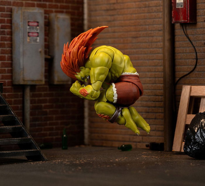 Ultra Street Fighter II: The Final Challengers Figura 1/12 Blanka 19 cm