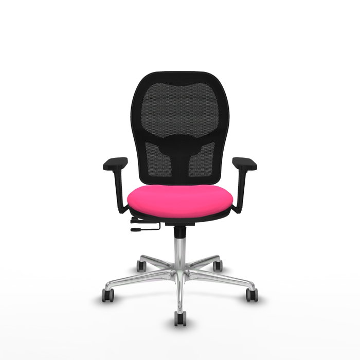 PIQUERAS Y CRESPO Silla de oficina Jorquera Rosa con mecanismo Sincro/Traslack PIQUERAS Y CRESPO Silla de oficina Jorquera Rosa con mecanismo Sincro/Traslack