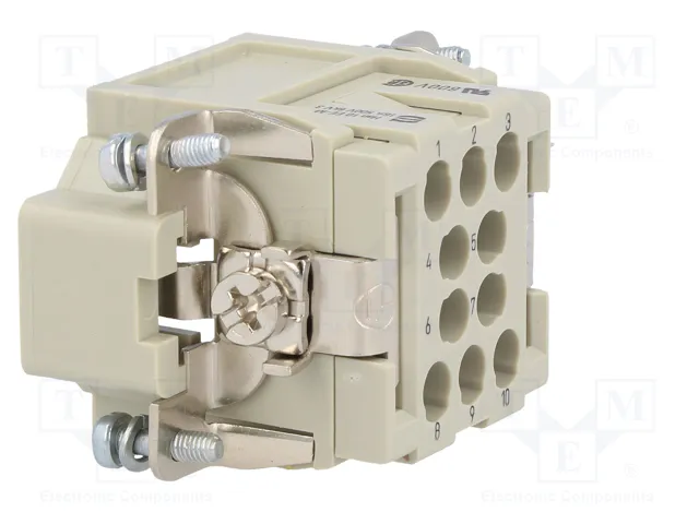 HARTING Han® EE Plantilla de Contacto Macho 10 Pos.