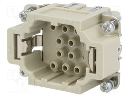 HARTING Han® EE Plantilla de Contacto Macho 10 Pos.