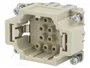 HARTING Han® EE Plantilla de Contacto Macho 10 Pos.