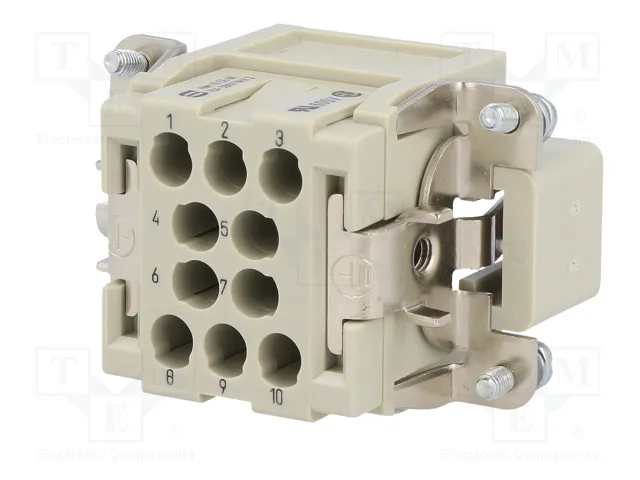 HARTING Han® EE Plantilla de Contacto Macho 10 Pos.