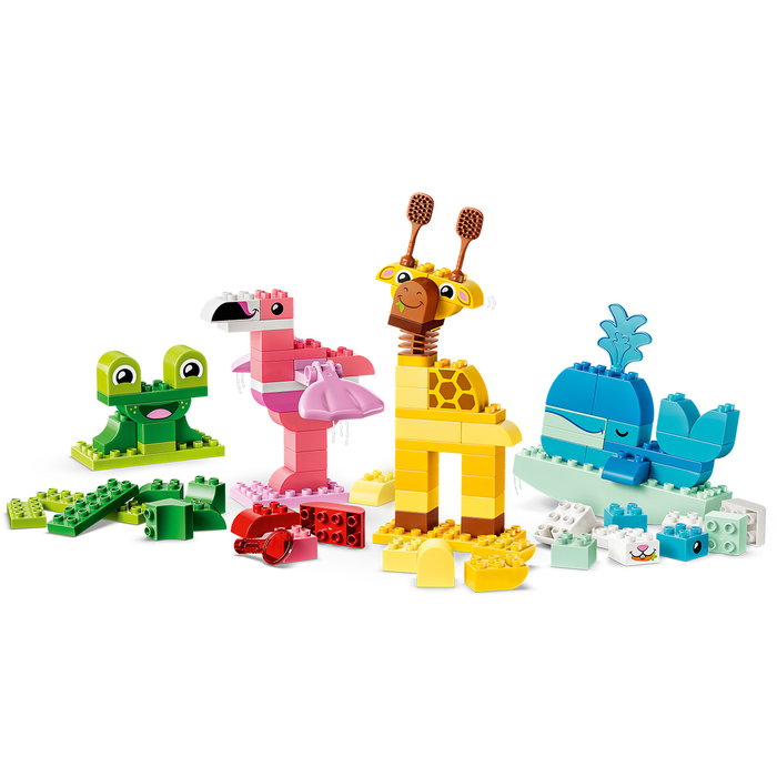 LEGO Duplo Juego de Construcción: Animales 10472, 94 Piezas, +3 Años, Set Multilingüe (Español, Inglés, Francés, Alemán, Italiano, Portugués)