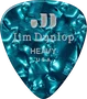 Dunlop Pack 72 Púas Genuine Celluloid Classic Turquesa - Heavy