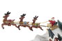DKD Home Decor Casa Navidad Tradicional LED Movimiento Música Multicolor 18 x 27.5 x 34 cm