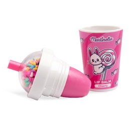 Martinelia Bálsamo Labial Straw Cup Yummy 90029 Diseño Divertido Y Colorido