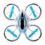 Bizak Dron Acrobático 62004827 2.4GHz 3 Canales con Luces LED Azul y Verde para Giros 360 Grados y Vuelos Estables para Mayores de 8 Años