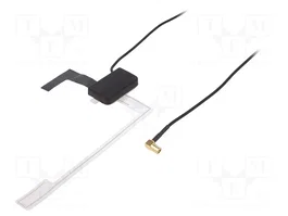 PER.PIC. Antena de automóviles DAB 8dBi negra