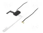 PER.PIC. Antena de automóviles DAB 8dBi negra