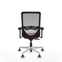 PIQUERAS Y CRESPO Silla de oficina Zulema con mecanismo Sincro/Traslack, Morado y Gris