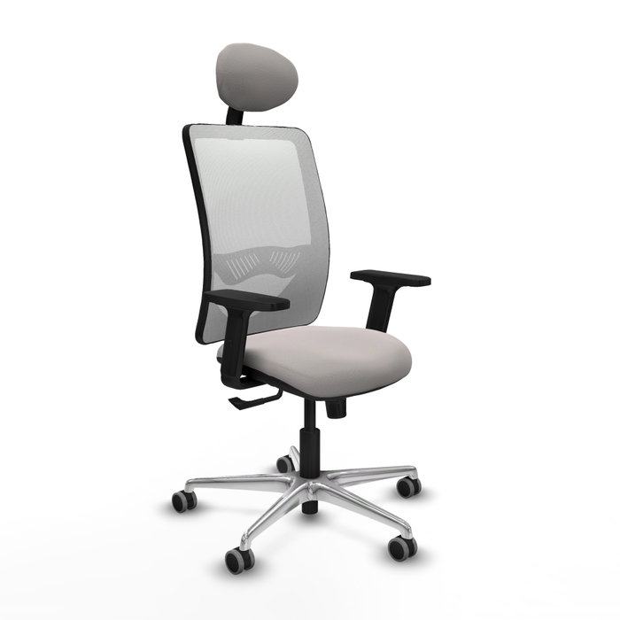PIQUERAS Y CRESPO Silla de oficina Zulema Blanca con Mecanismo Sincro PIQUERAS Y CRESPO Silla de oficina Zulema Blanca con Mecanismo Sincro