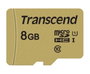 Transcend microSDHC USD500S 8GB con adaptador