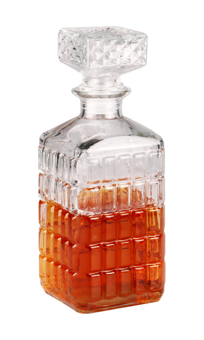 La Mediterranea Botella de Vidrio para Licor 1L (Pack de 12 unidades)​